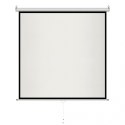 Ekran ręczny półautomat 1:1 96" 244x244cm MS-96 1:1