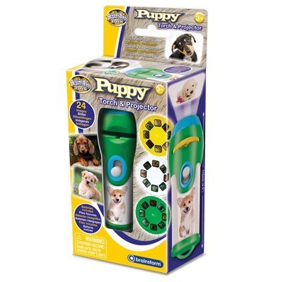 Latarka i projektor Brainstorm - Szczeniaki
