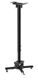 Uchwyt sufitowy do projektora CL25-550BL1 h:74,5-114,5 cm czarny