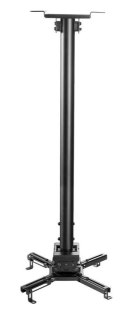 Uchwyt sufitowy do projektora CL25-550BL1 h:74,5-114,5 cm czarny