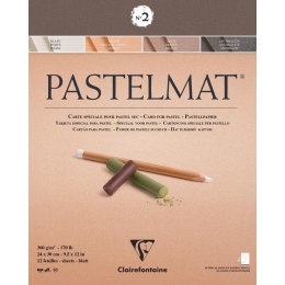 Blok Pastelmat n°2 24x30 cm, 360g, 12ark