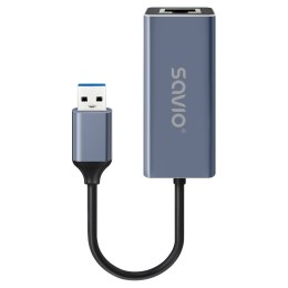 Adapter USB-A do RJ-45 Gigabit Ethernet AK-83