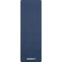 MATA FITNESS NBR ANTYPOŚLIZGOWA 183x60x1CM NIEBIESKA + POKROWIEC ENERO FIT