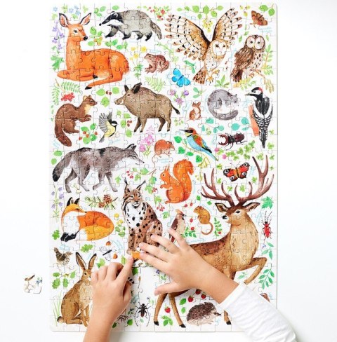 Puzzle odkrywcy - Dzika przyroda 300 elementów