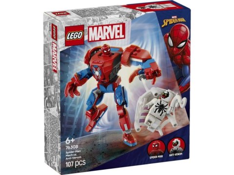 LEGO 76308 SUPER HEROES - Mech Spider-Mana kontra Anti-Venom
