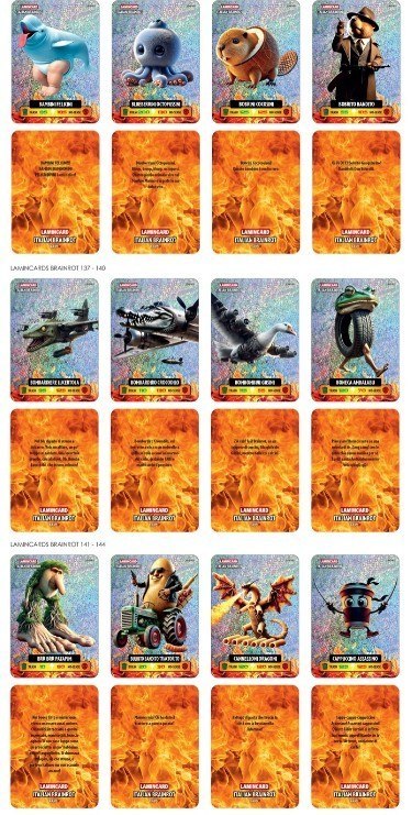 Brainrot Karty saszetka display 24 sztuk