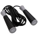 SKAKANKA FITNESS PVC 300CM CZARNA ENERO FIT