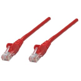 INTELLINET Patchcord Cat6 UTP 10 m 100% Cu czerwony 343756