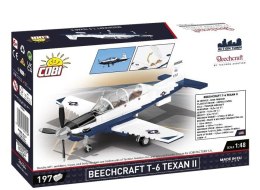 Klocki Samolot Beechcraft T-6 197 elementów