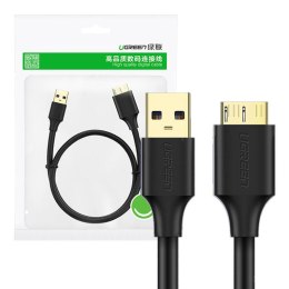 Kabel USB 3.0 - micro USB 3.0 UGREEN US130 1m (czarny)