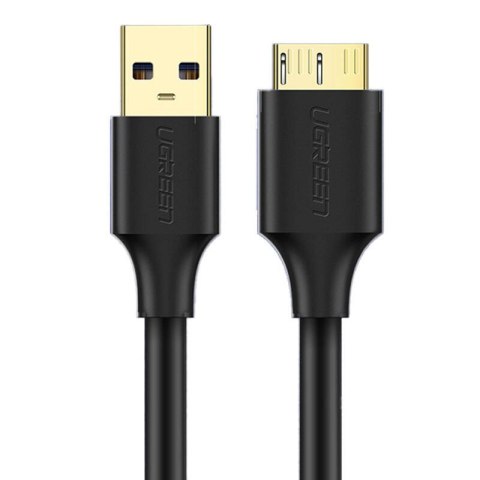 Kabel UGREEN US130 USB-A 3.0-micro USB 3.0 1m (czarny)
