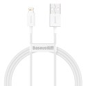 Kabel BASEUS Superior USB-A-Lightning 1m (biały)