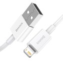 Kabel BASEUS Superior USB-A-Lightning 1m (biały)