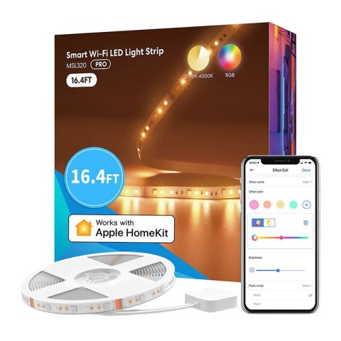 Taśma LED smart MEROSS MSL320 5m (HomeKit)