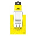 Ładowarka sieciowa Foneng K300 18W, 1x USB 3A (biała)
