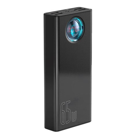 Powerbank BASEUS Amblight 30000mAh 65W 4xUSB USB-C (czarny)