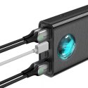 Powerbank BASEUS Amblight 30000mAh 65W 4xUSB USB-C (czarny)