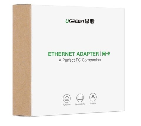 Adapter UGREEN MC209 USB 3.0-RJ45 Gigabit Ethernet (szary)