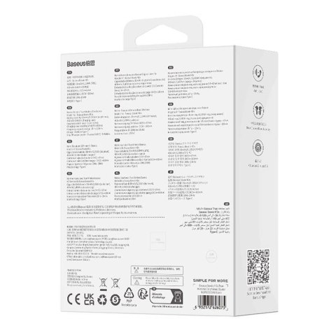 Słuchawki TWS Baseus Bowie M2s (czarne)