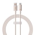 Kabel szybko ładujący Baseus USB do USB-C Habitat Series 100W, 1m (różowy)