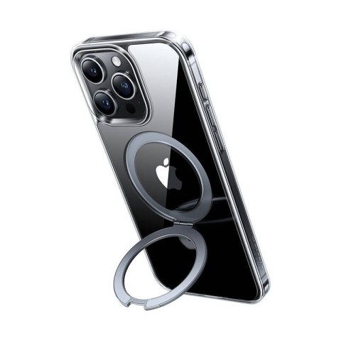 Etui TORRAS UPRO Ostand Clear do iPhone 15 Pro (transparentne)