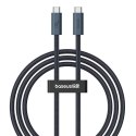Kabel BASEUS Flash 2 USB-C-USB-C 1m (czarny)