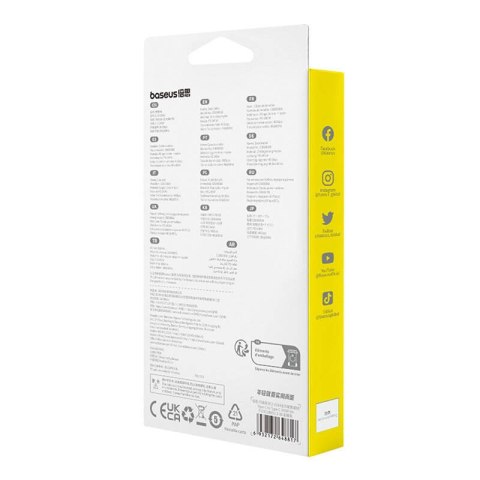 Kabel BASEUS Flash 2 USB-C-USB-C 1m (czarny)