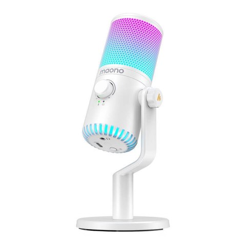Mikrofon MAONO DM30RGB (biały)