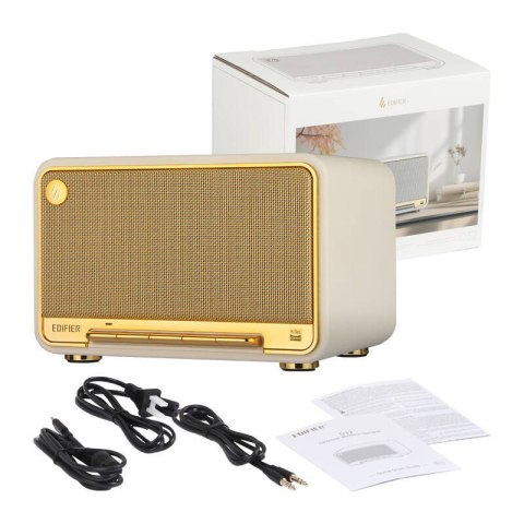 Głośnik Bluetooth Edifier D32 (biało-złoty)