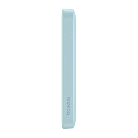 Magnetyczny mini powerbank Baseus 5000mAh, USB-C 20W (niebieski)