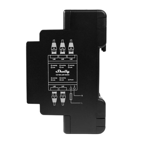 Switch ETHERNET SHELLY LAN Switch 5-portowy