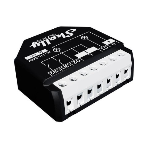 Sterownik Shelly Qubino Wave2PM 2 kanały Z-Wave