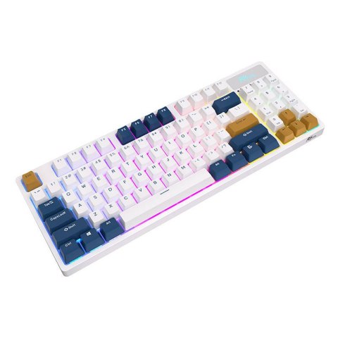 Bezprzewodowa klawiatura mechaniczna Royal Kludge RK89 RGB, Lemon switch (biała) (QWERTY)