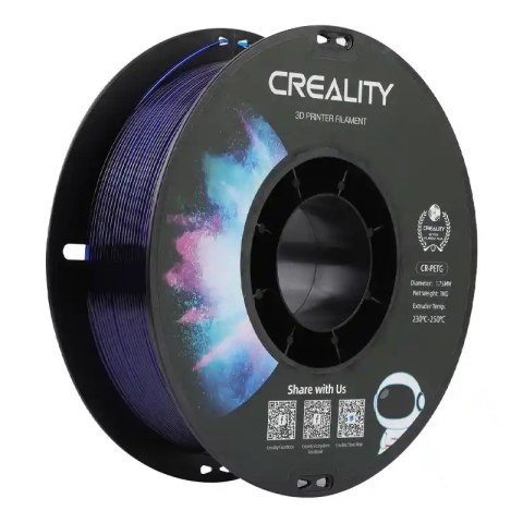 Filament CREALITY CR-PETG (przezroczysty niebieski)