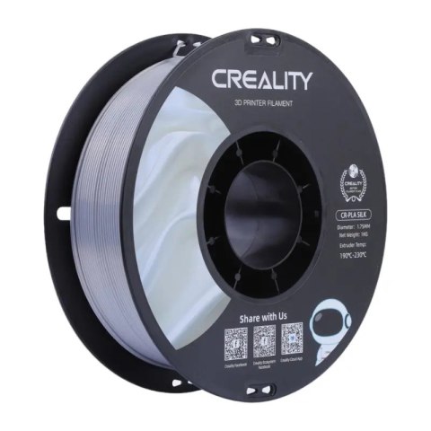 Filament CREALITY CR-Silk PLA (srebrny)