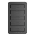 Stacja dokująca Orico do dysków HDD / SSD 2,5 / 3,5", 5Gbps, USB-C do USB-C/A z funkcją klonowania (czarna)