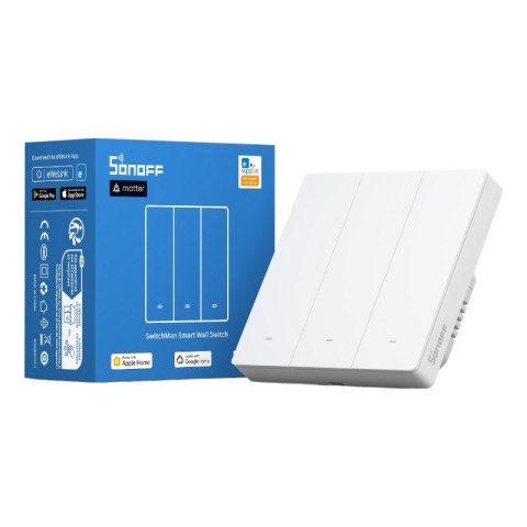 Przełącznik ścienny SONOFF M5-3C-86W Wi-Fi Matter 3-kanałowy