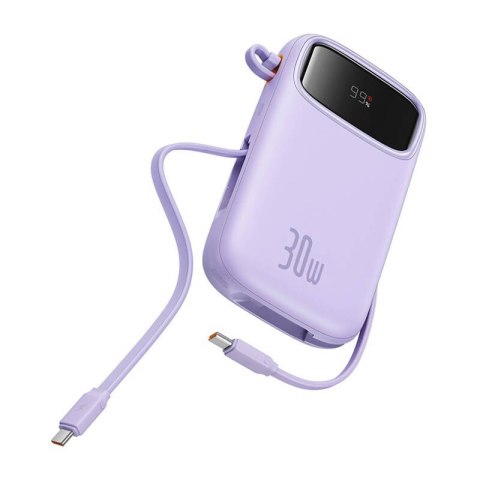 Powerbank BASEUS QPow 2 10000mAh 30W (fioletowy)