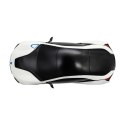 Samochód zdalnie sterowany RASTAR R/C 1:24 BMW i8- wrażliwy na promieniowanie UV (biało-żółty)