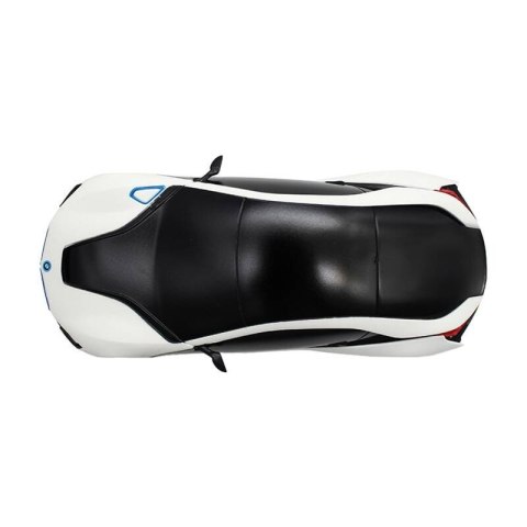 Samochód zdalnie sterowany RASTAR R/C 1:24 BMW i8- wrażliwy na promieniowanie UV (biało-żółty)