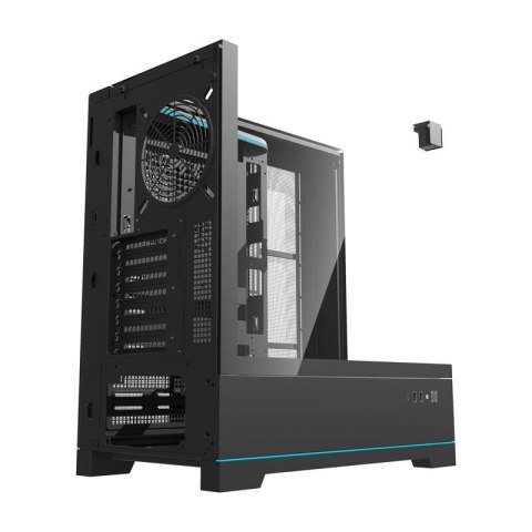 Obudowa komputerowa DARKFLASH DY450 bez wentylatorów (czarna)