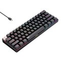 Przewodowa klawiatura mechaniczna / gamingowa RGB Havit KB903L (czarna) (QWERTY)