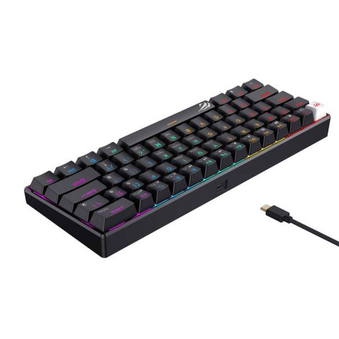 Przewodowa klawiatura mechaniczna / gamingowa RGB Havit KB903L (czarna) (QWERTY)
