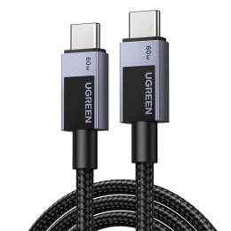 Kabel UGREEN L524 USB-C-USB-C 2m 60W (szary)