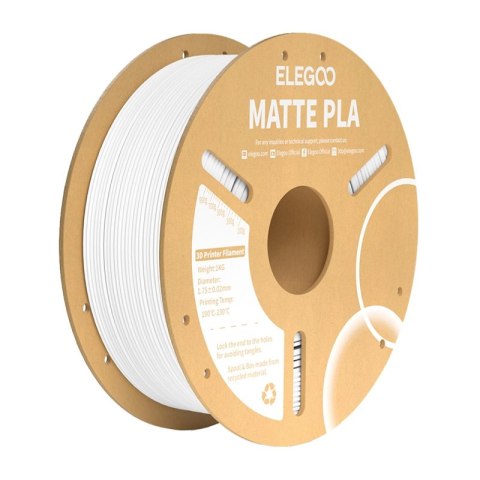 Filament ELEGOO PLA Matte (biały)