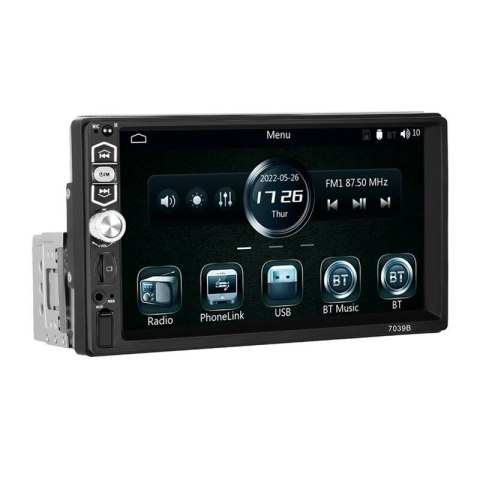 Monitor samochodowy 7.0" Podofo A3061 Carplay&Android Auto