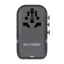 Adapter Podróżny 5w1 Blitzwolf BW-TA2 2xUSB PD + 2xC QC + C GaN 100W