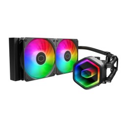 Chłodzenie wodne Cooler Master MasterLiquid 240 Core II ARGB (czarny)