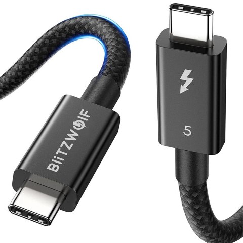 Kabel BLITZWOLF BW-HDC8 USB-C-USB-C 1.5m 240W (czarny)