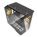 Obudowa komputerowa DARKFLASH DY470 + 4 wentylatory (czarna)